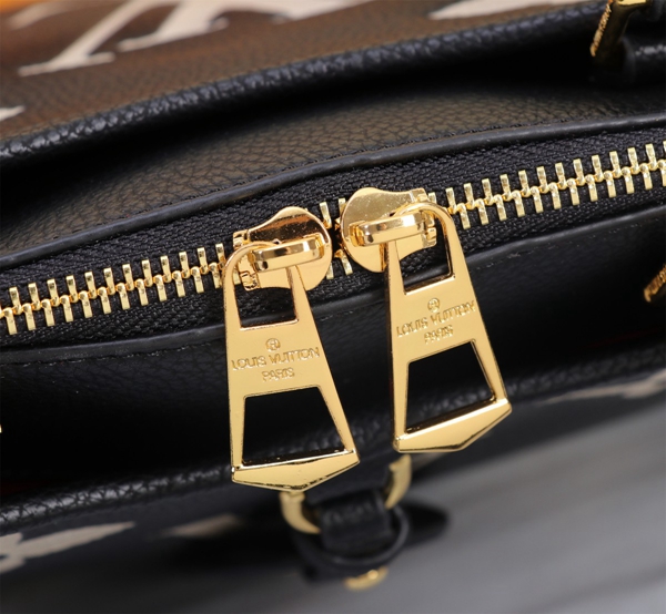 ルイヴィトンバッグ角部分ディテール